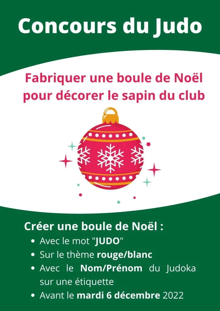 Concours « Boule de Noël »